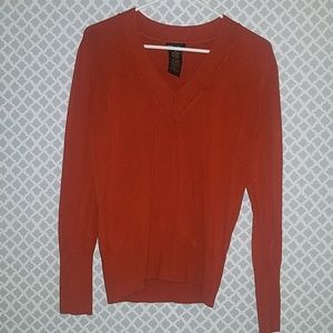 4/$15🌼 Womens Orange Sweater